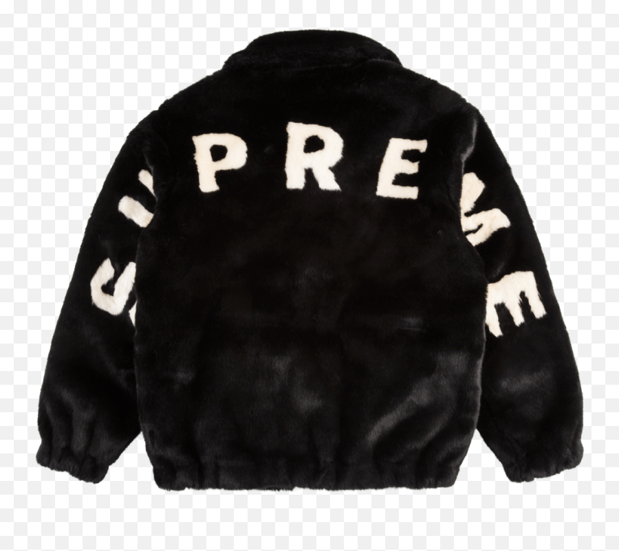 Leather Jacket Supreme Coat Clothing - Jacket Png Download Supreme