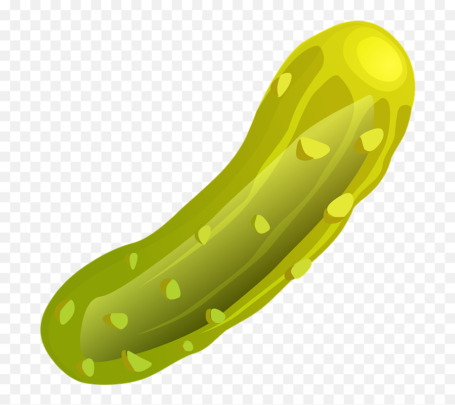 Download Cucumber Vegetable Healthy - Transparent Pickle Clipart Png,Vegetable Icon Vector