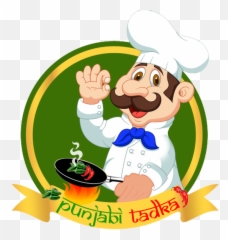 Culture Clipart Punjabi - Tadka Chef Logo Png King Of Sweets