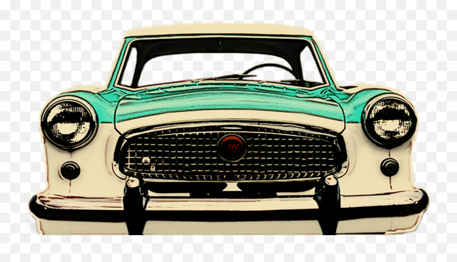 Vintage Car Back Png Image With No - Classic Car Back Png,Car Back Png