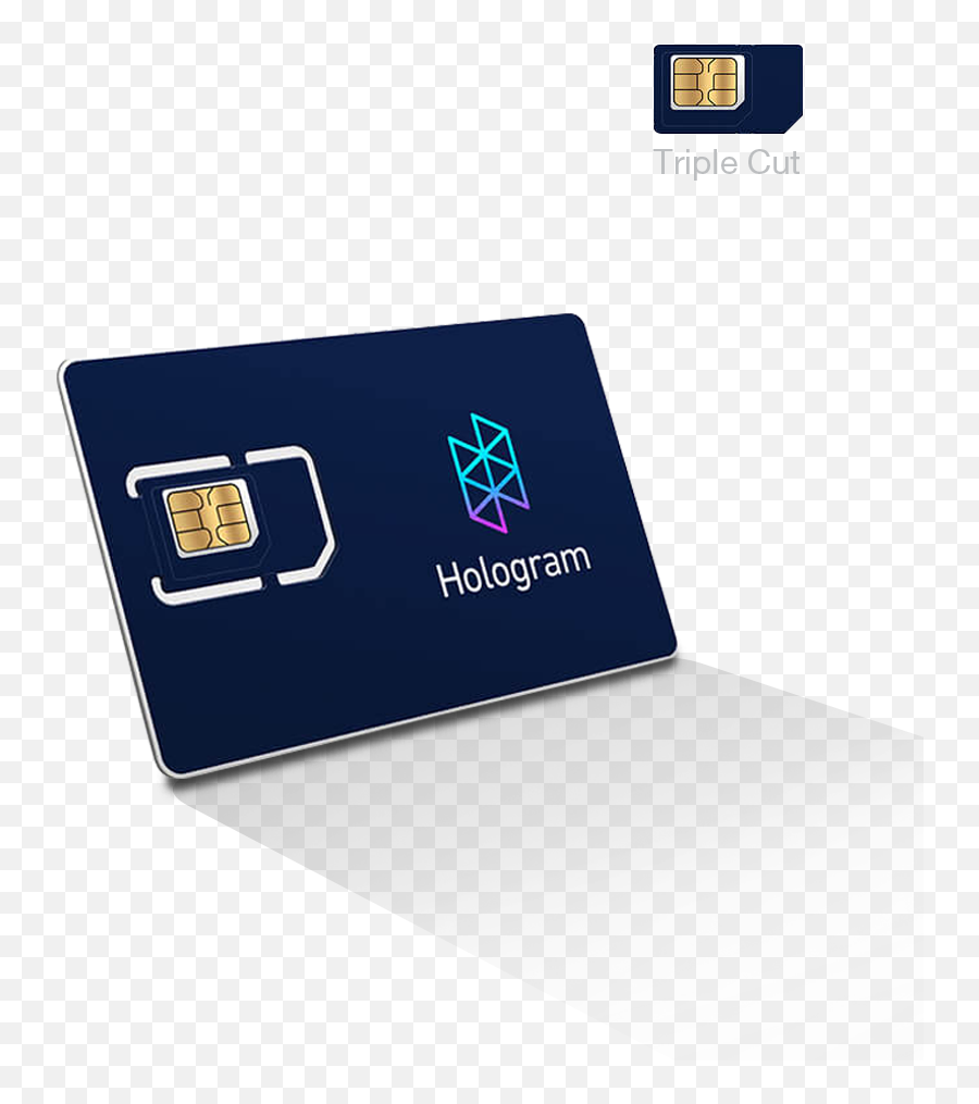 Hologram Global Iot Sim Card - Horizontal Png,Iot Device Icon