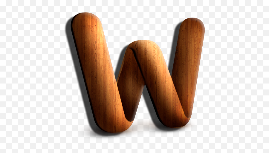 Wooden Word Icon - Download Free Icons Wooden Word Png,Microsoft Word Icon