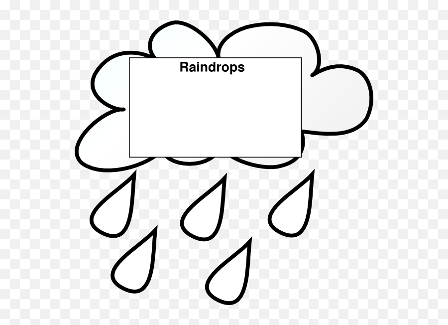 Raindrops Clip Art - Vector Clip Art Online Déš Klipart Png,Raindrops Png