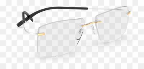 Silhouette Elegance 23 - carat solid gold coating Full Rim png