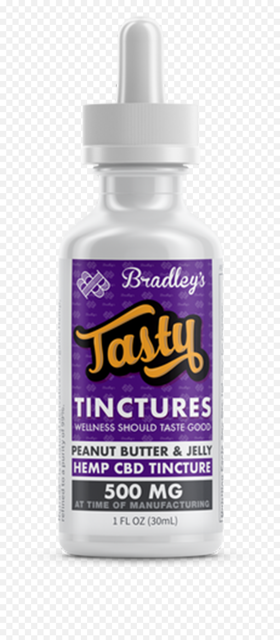 Bradleyu0027s Brand Tasty Tincture - Peanut Butter U0026 Jelly Bottle Png,Peanut Transparent