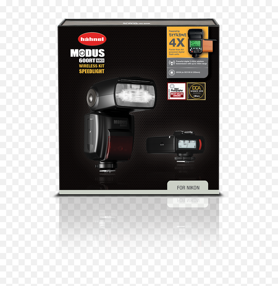 Hahnel Modus 600rt Mk Ii Wireless Kit - Nikon Hahnel Modus 600rt For Canon Png,Camera Flash Png