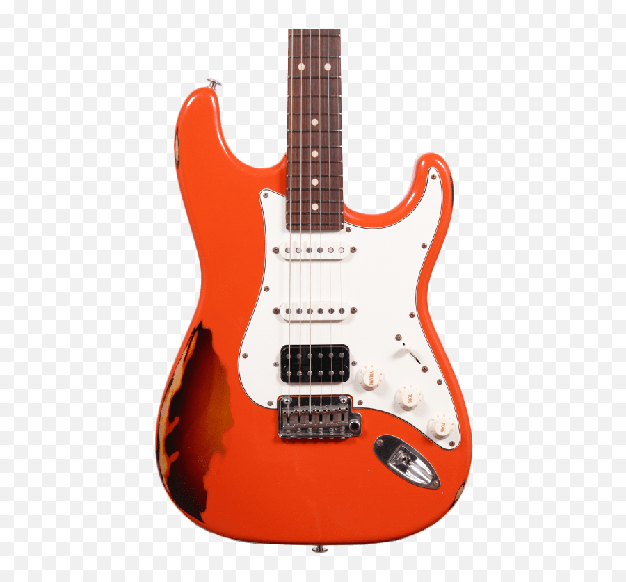 1963 Candy Apple Red Strat Png Vintage Icon Series V100mrpgm Distressed Lemon Drop