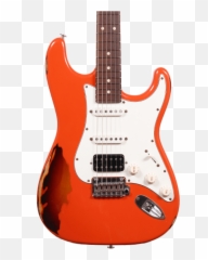 1963 Candy Apple Red Strat Png