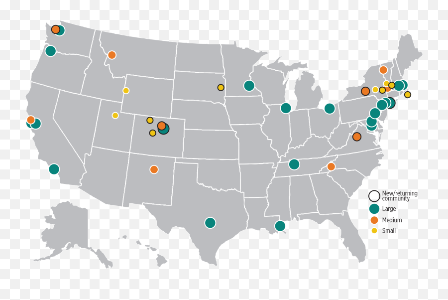 Arts Vibrancy Index Report V - Dataarts Blue United States Map Png,Afi Buddy Icon