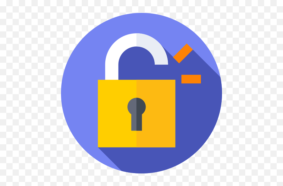 Unlock - Free Security Icons Vertical Png,Icon Securities