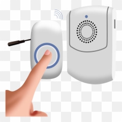 Wireless Attendant Call Button Vibrating Alert Chime - Switch Png,Pager Png