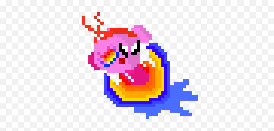 Png Kirby Power 1 Pixel Art Maker - Cartoon,Kirby Png