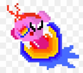 Png Kirby Power 1 Pixel Art Maker - Cartoon,Kirby Png