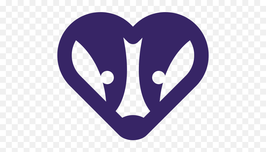 Cropped - Lbcfaviconpng U2013 Little Badger Co Heart,Badger Png