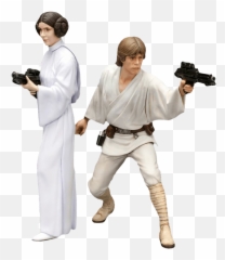 Download Thumb Image - Artfx Star Wars Luke Skywalker Princesa Leia Star Wars Png,Leia Png