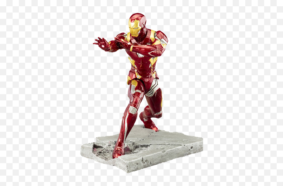 Marvel - Captain America Civil War Iron Man 110 Scale Kotobukiya Artfx Statue Kotobukiya Iron Man Civil War Png,Iron Man Comic Png
