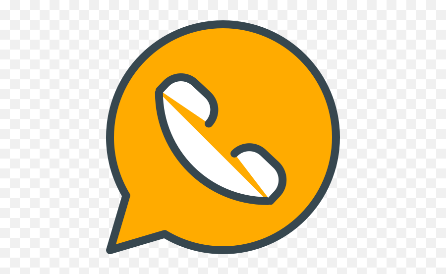 Call Chat Communication Media Social Whatsapp Icon - Whatsapp Icon Yellow Png,Whatapp Logo