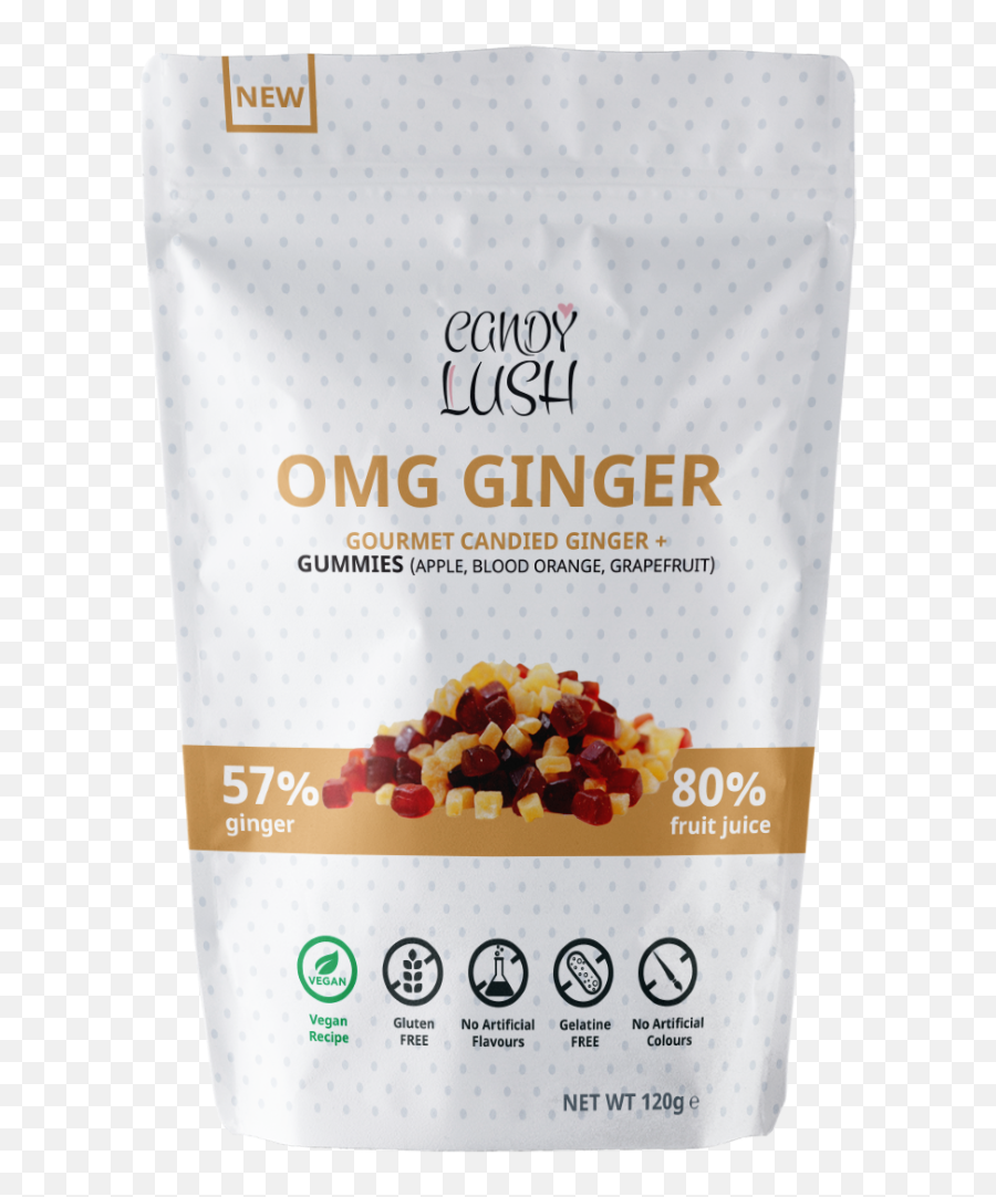 Candy Lush Omg Ginger 120g Png