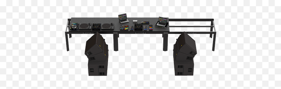 Professional Dj Platforms Blacktable - Conference Room Table Png,Lighter Png