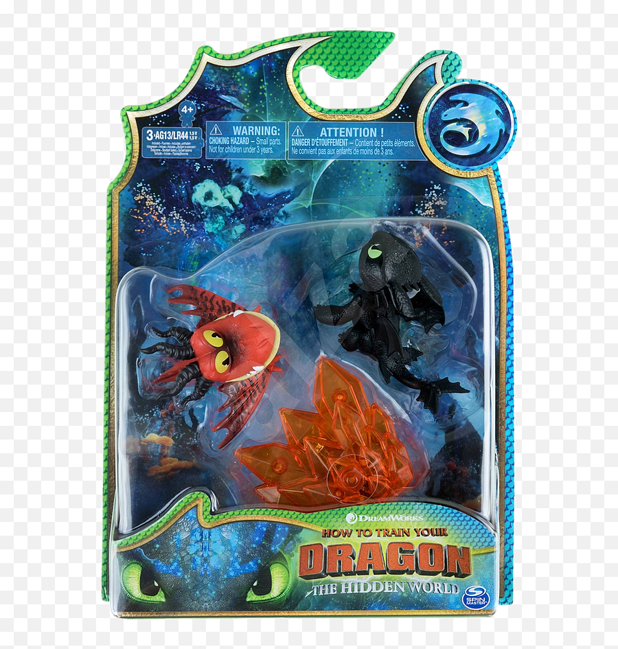 Bioluminescent Mini Dragons - Httyd Hidden World Mini Figures Png,Toothless Png