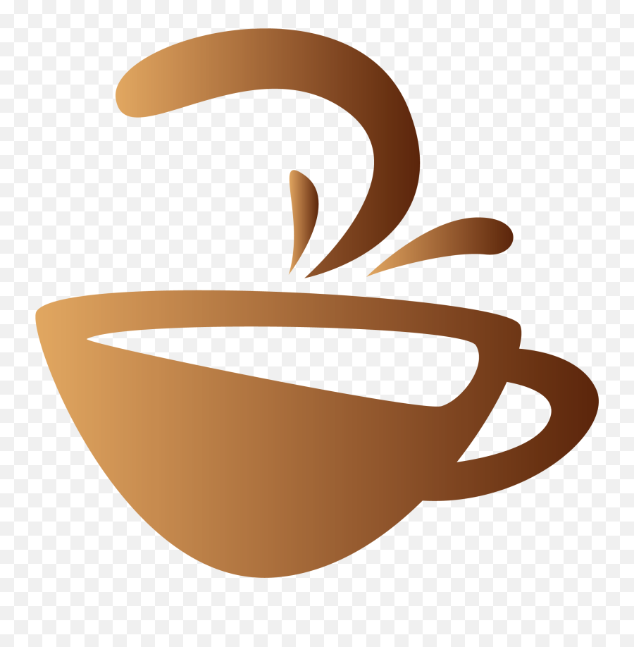 Coffee Clipart Png - Freeuse Tea Cafe Clip Art Gradient Icon Coffee Element Vector,Coffee Clipart Png
