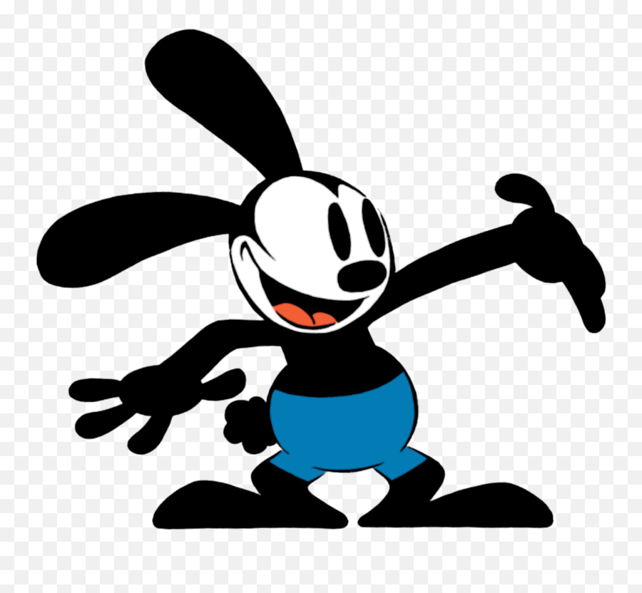 Oswald The Lucky Rabbit Png Image File All - Oswald The Lucky Rabbit,Rabbit Transparent