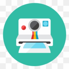 Polaroid Icon Kameleon Iconset Webalys - Filter Mono Instagram Png,Poloroid Png