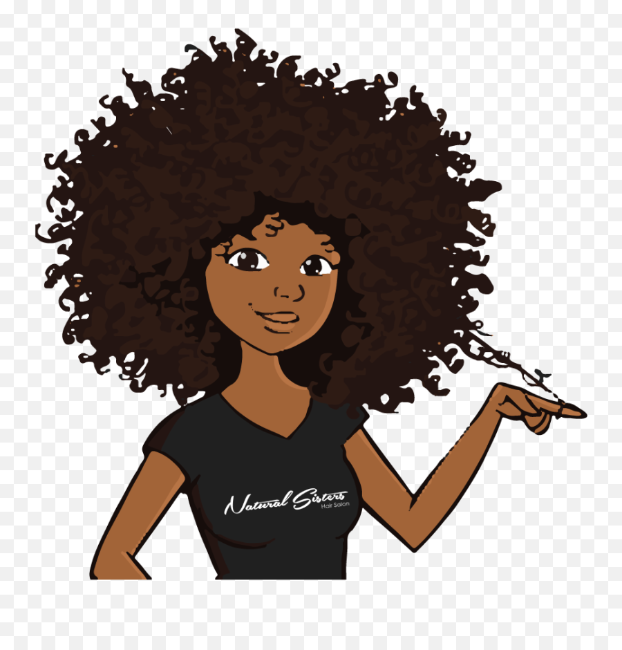 Black Afro Wig Png Download - Natural Hair Curly Hair Logo,Afro Png