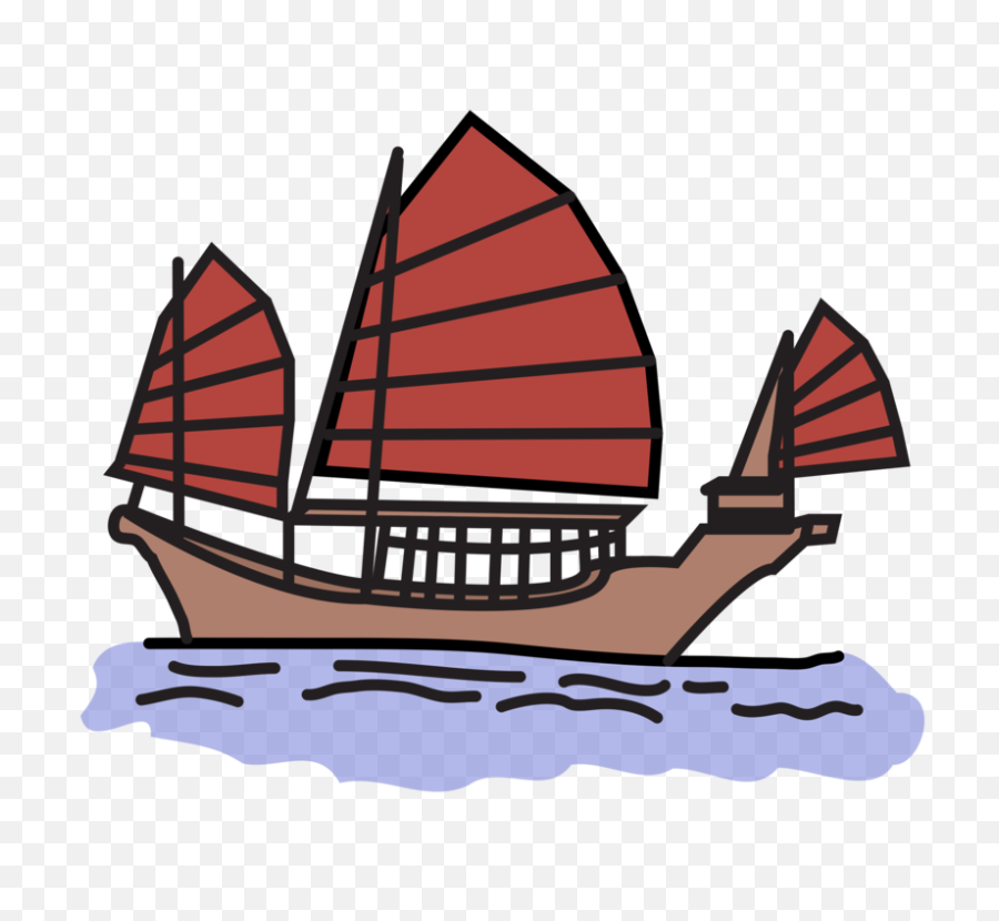 Download Free Png Chinese Junk - Chinese Junk Ship Clipart,Junk Png