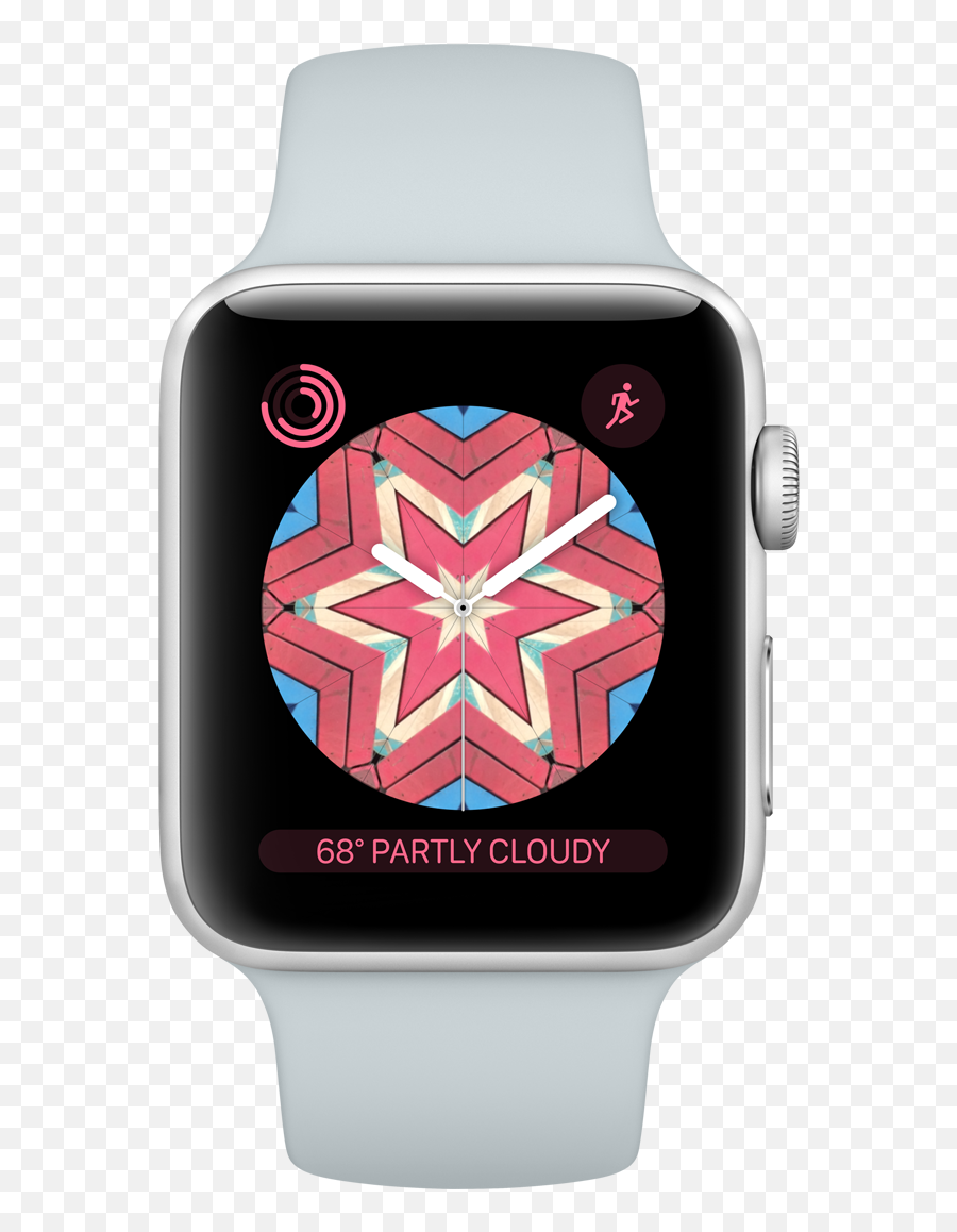 Download Posted - Iwatch 4 Watch Face Png Image Apple Watch Kaleidoscope,Iwatch Png