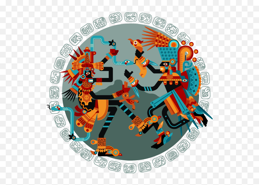 Tezcatlipoca Quetzalcoatl - Graphic Design Png,Quetzalcoatl Png