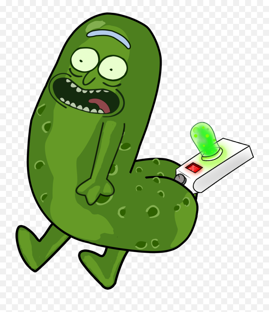 Pickle Rick Transparent Background - Pickle Rick Png,Pickle Rick Face Png