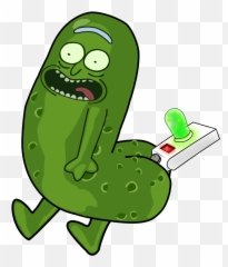 Pickle Rick Transparent Background - Pickle Rick Png,Pickle Rick Face Png