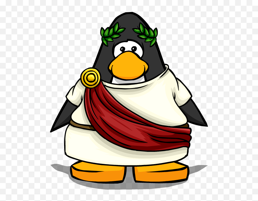 Club Penguin Roman Png Transparent - Club Penguin Unibrow,Roman Png