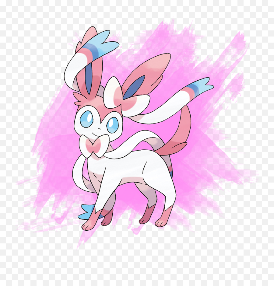 Download Hd Klpzm1c - Sylveon Eevee Pokemon Png,Flareon Png