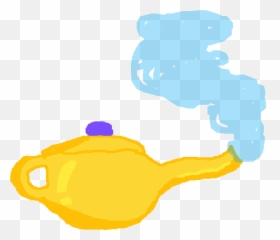 Download Hd Genie Lamp Transparent Png - Clip Art,Genie Lamp Png