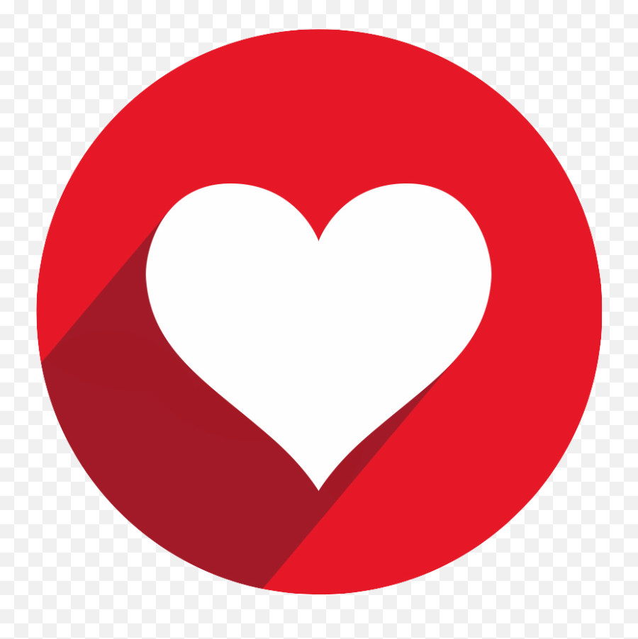 Facebook Heart Symbols Icons - Youtube Circle Logo Png Youtube Channel Logo Size,Youtube Subscribe Logo Png