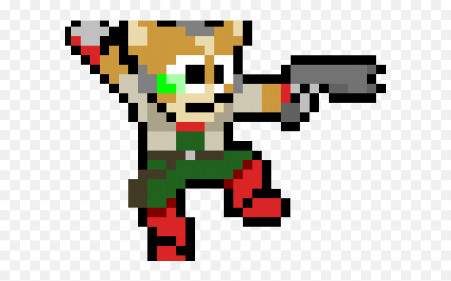 Star Fox Png Transparent Images - 8 Bit Mega Man Sprite Mega Man 8 Bit,Mega Man Transparent