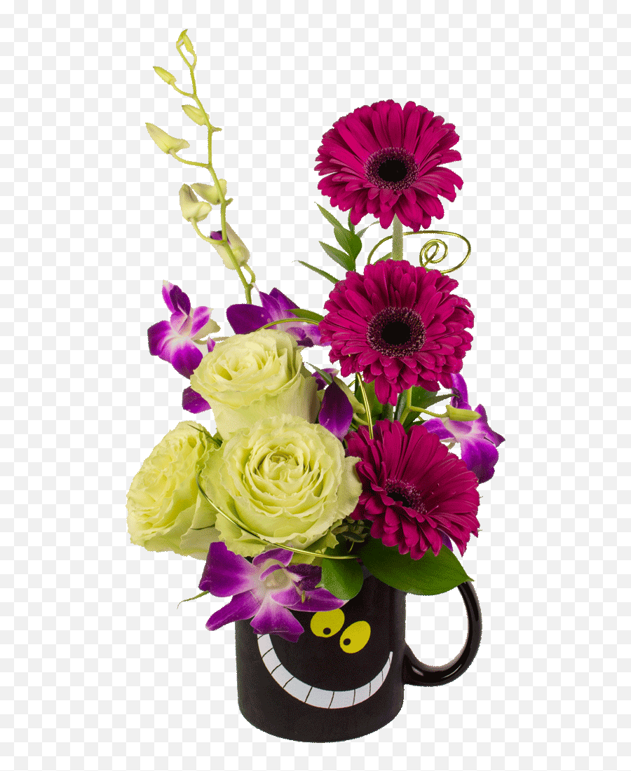 Cheshire Cat Winning Smile Bouquet - Bouquet Png,Cheshire Cat Png