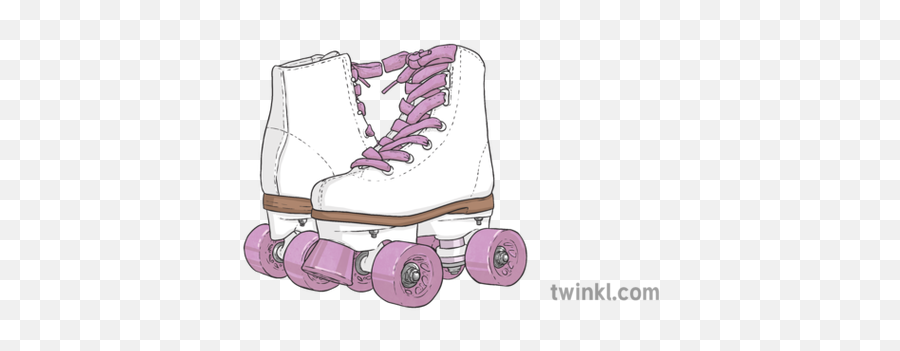 Roller Skates Illustration - Twinkl Roller Derby Png,Roller Skates Png