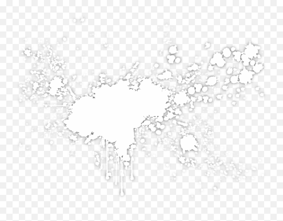 White Paint Smudge Splatter Overlay Freetoedit - Paint Drawing Png,Smudge Png