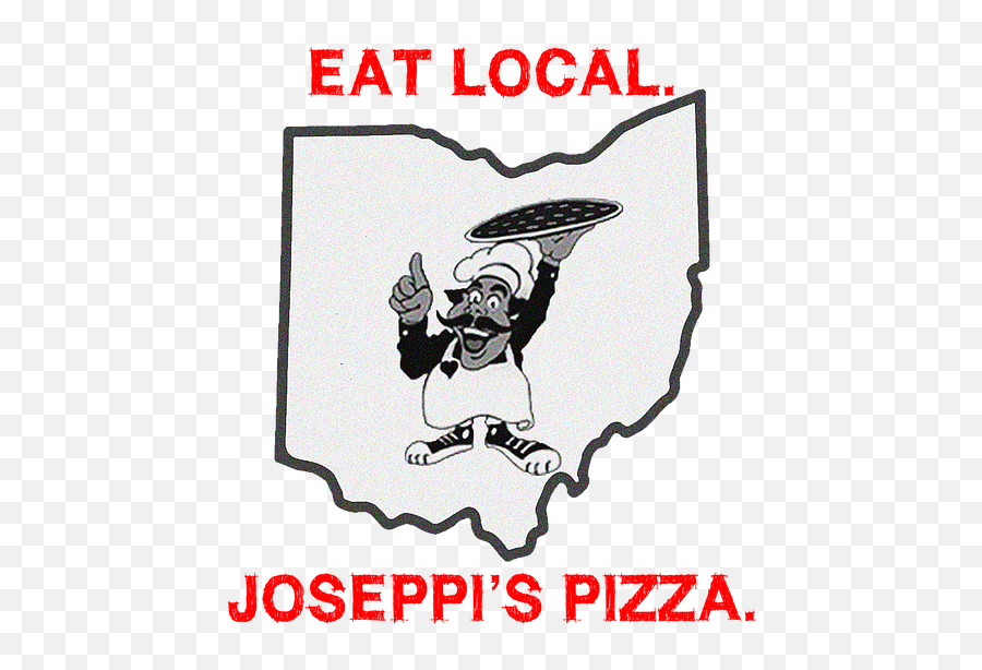 Joseppiu0027s Pizza Serving Columbus Since 1969 - Ohio Svg Free Png,Cartoon Pizza Logo