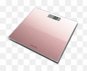 Salter Rose Gold Glitter Digital Bathroom Scale - Paper png