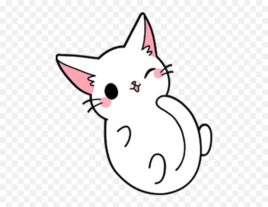 Animals Category Cat Image It Is Of Type Png Related - Draw A Cat Girl Cute,Cat Nose Png