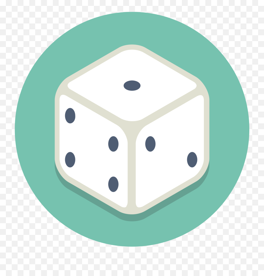 Download Open - Board Game Icon Circle Png,Dice Png