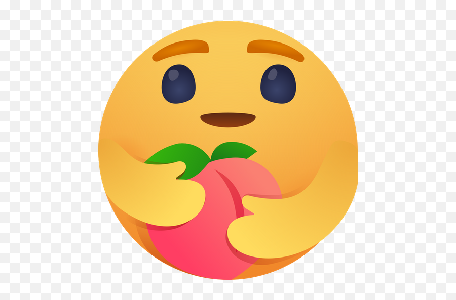 Care Emoji For Peach Logo Icon Of - Care Icon Facebook Png,Peach Emoji Transparent