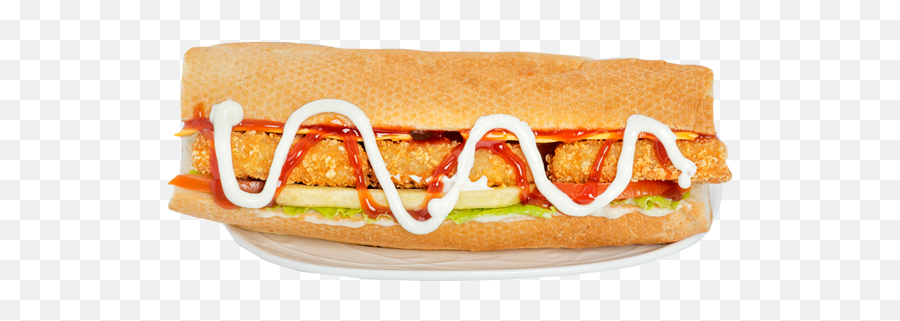 Chicken Nuggets Sandwich Spicy - Hot Dog Png,Chicken Nugget Png