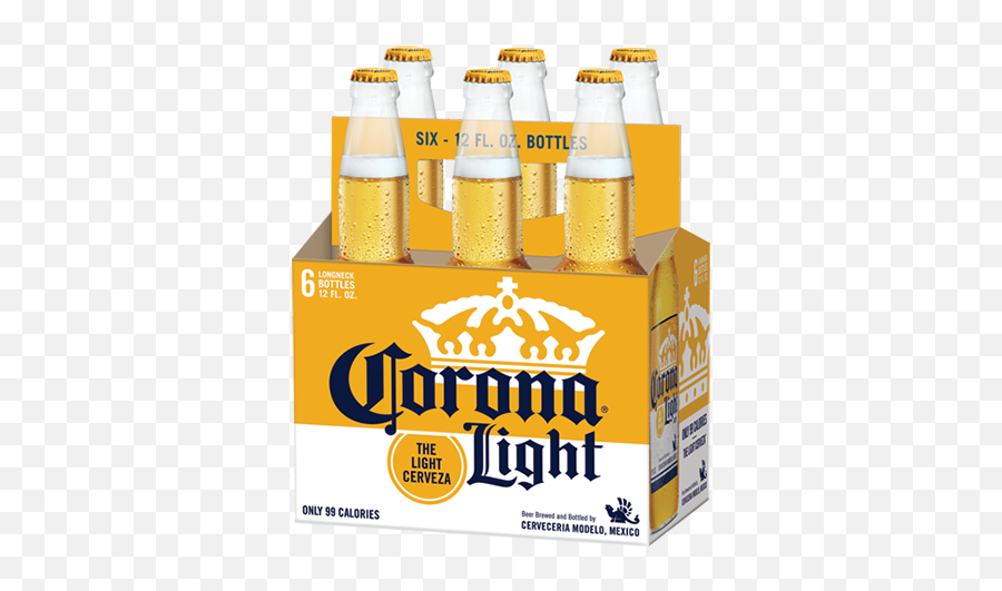 Corona Light 6pk - Corona Light 12 Pack Png,Corona Bottle Png