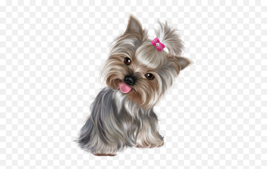 Cute Puppy Png Clip Art - Clipart Puppy Png,Yorkie Png