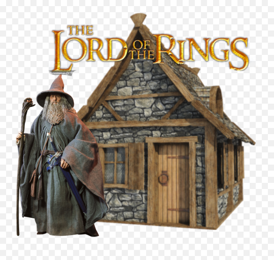 Hut - Casa De Edad Media Png,Gandalf Png